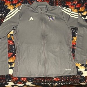 Grey Adidas training jacket